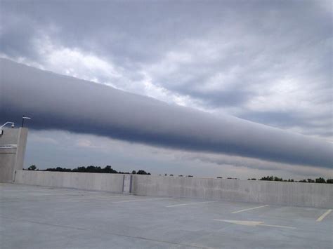 Increíble Y Aterradora Nube De Rodillo Sobre Virginia
