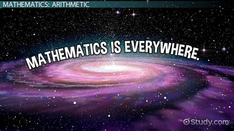 mathematics meaning types examples video lesson transcript