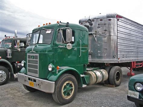 vintage mack  trailer flickr photo sharing