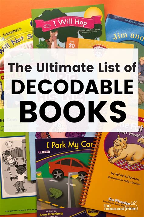 ultimate guide  decodable books  measured mom