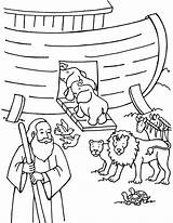 Coloring Ark Pages Noahs Noah Bible Rocks Lds Animal sketch template