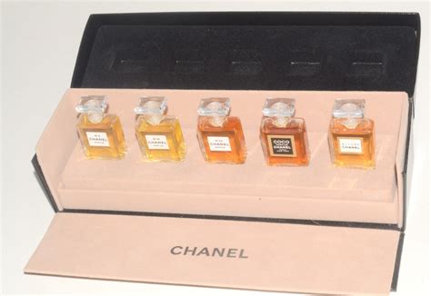 chanel perfume miniature boxed set quirky finds