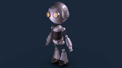 Robot Download Free 3d Model By Samansalili [3ef87ea] Sketchfab