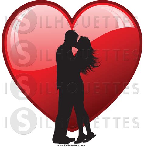 Royalty Free Romance Stock Silhouette Designs