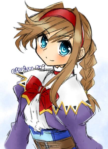 safebooru 1girl ahoge belt blue eyes bow braid breasts brown hair