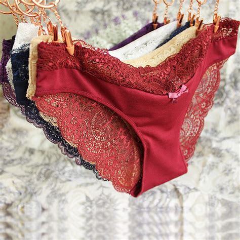 2019 New Panty See Through Ultra Thin Lingerie Comfort Back Lace