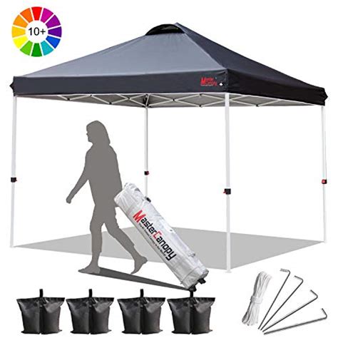 mastercanopy compact canopy pop  canopy portable shade instant folding  air circulation