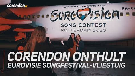 corendon onthult eurovisie songfestival vliegtuig corendon airlines