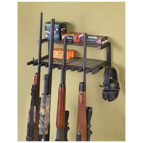 hyskore™ gun and gear rack 227868 gun cabinets and racks at sportsman