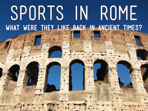 Sports In Ancient Rome Busty Milf Sex