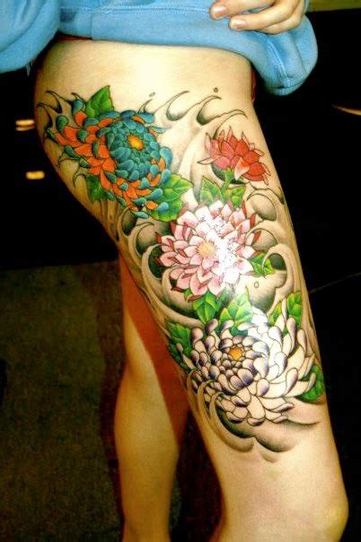 Flower Thigh Tattoos Design Fashion S Feel Tips And