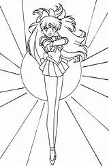 Sailor Pouvoir Coloring Ludinet sketch template
