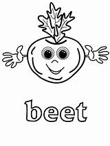 Beets Beet sketch template