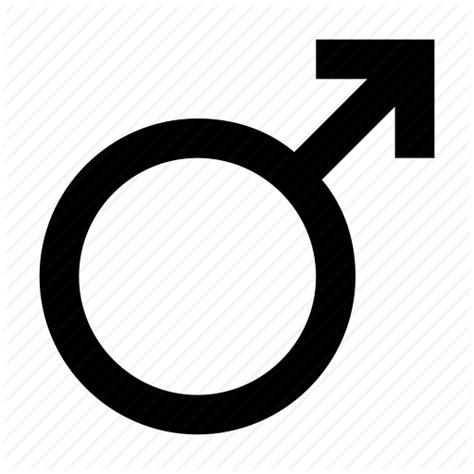 Gender Symbol Male Male Gender Man Sex Symbol Icon