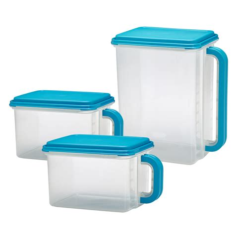 mainstays plastic bulk food storage containers set    cup    cup canister