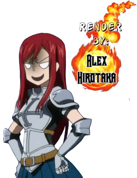 Fairy Tail Erza Angry By Alexhirotaka On Deviantart