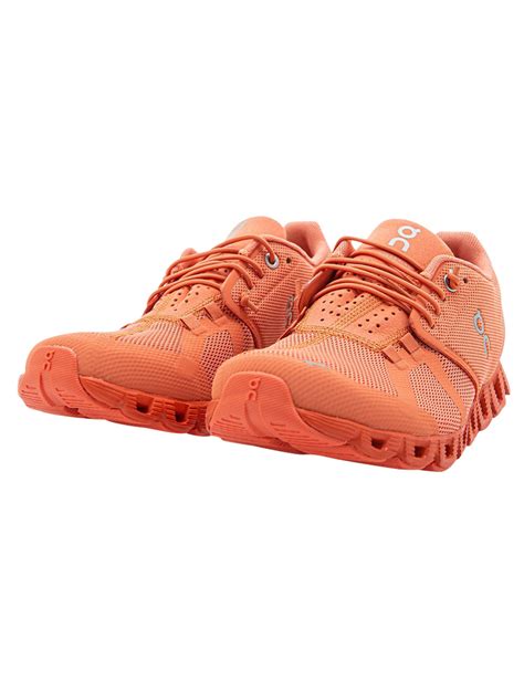 damen sneakers cloud monochrome orange