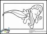 Fluttershy Galloping Gala Colouring Mlp sketch template