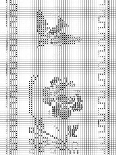 printable  filet crochet patterns web todays collection  full