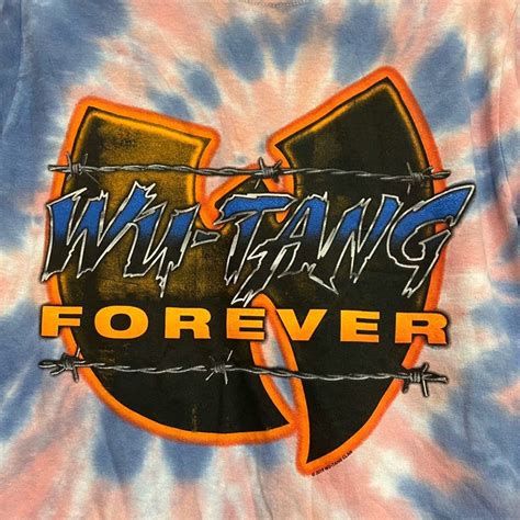 wu tang  clan tye dye tee  mercari wu tang wu tang clan