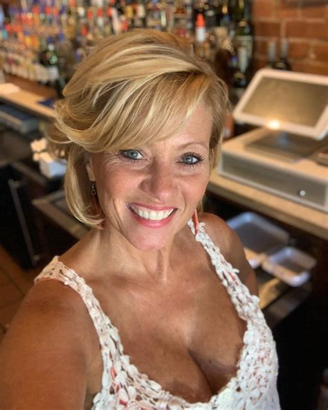 our mature bartender tammy with big tits and hard nipples