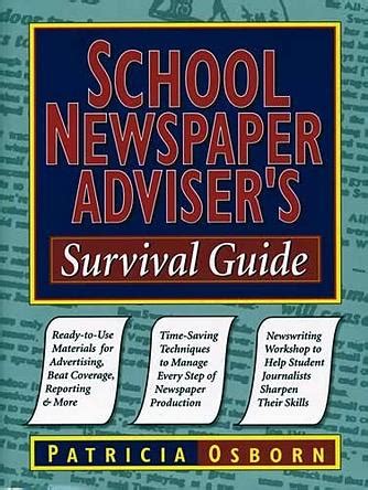 school newspaper advisers survival guide prestwick house prestwick