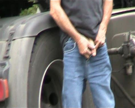 trucker caught peeing august 2010 89
