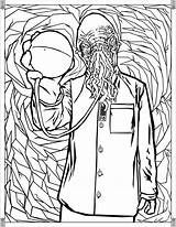 Coloring Ood Doctor Who Pages Tv Printable Color Outside Don Angels Weeping Wobbly Printables Fun Hivemind Unlike Lines Care If sketch template