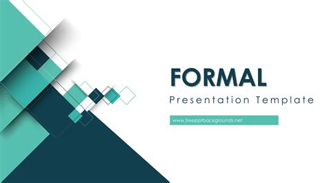 formal  powerpoint templates aqua cyan business finance