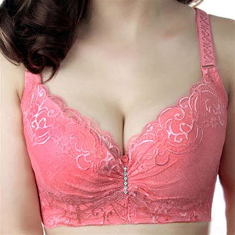 plus size push up bra sexy lace bralette bra cotton intimate brassiere