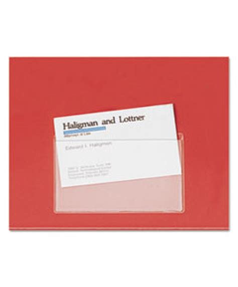 business card binder pages holds  cards      clear pack