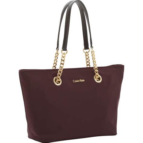 Calvin Klein Florence Nylon Tote Totes And Shoppers