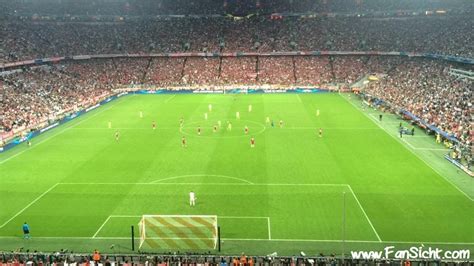 sicht gästeblöcke allianz arena fansicht dein blick aufs spielfeld