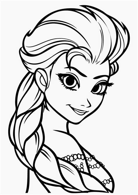 elsa easter coloring pages
