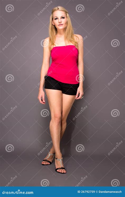 full body shot  female model stock image image  figure confident