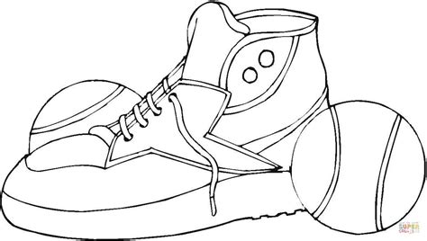 tennis shoes coloring page  printable coloring pages
