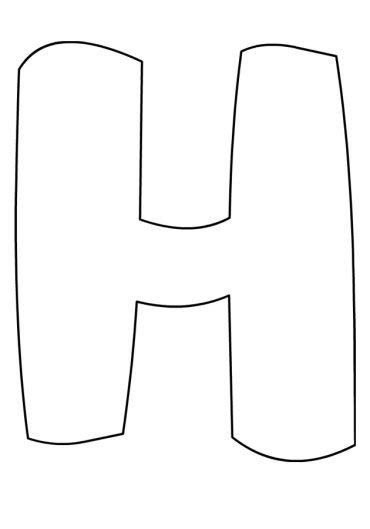 bubble letter coloring page