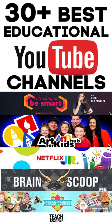 youtube channels  follow  creative kids activities artofit