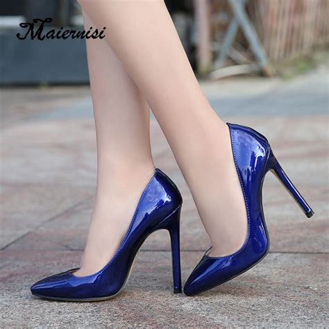 Maiernisi Newest Sexy High Heel Shoes Pointed Toe Woman