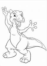 Coloring Pages Foot Little Getcolorings Land Before Time sketch template