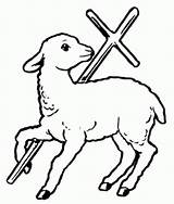 Lamb Jesus Clip Christian Symbols Drawings Cross Drawing Paul God Church Clipart St Christmas Outline Symbol Sheep Line Cliparts Embroidery sketch template