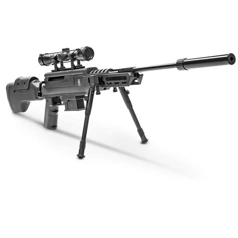 black ops break barrel sniper air rifle  caliber  air bb rifles  sportsmans guide