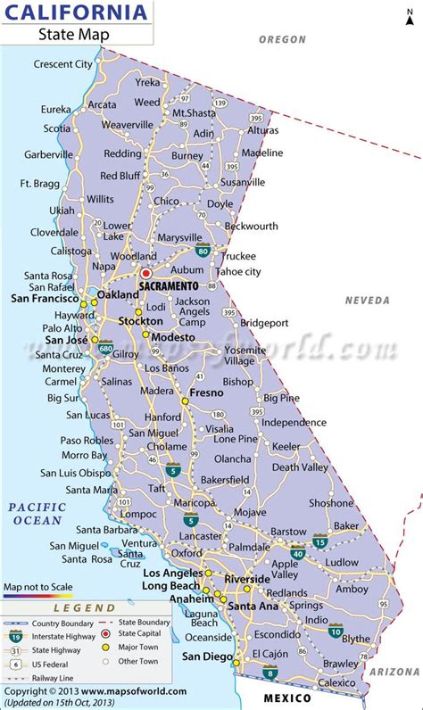 geography blog california maps