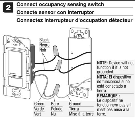 lutron   motion sensor switch wiring diagram   switch wiring diagram schematic