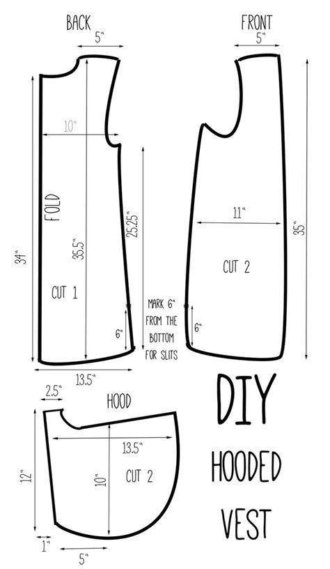 printable vest sewing pattern boys pants chart sleeve high