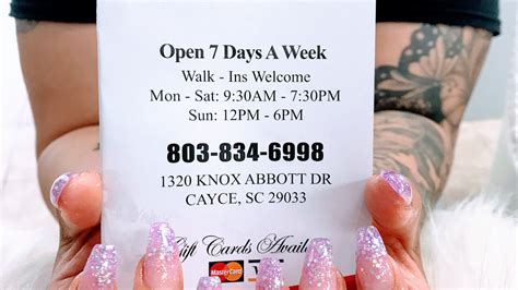 relax nail spa nail salon  cayce