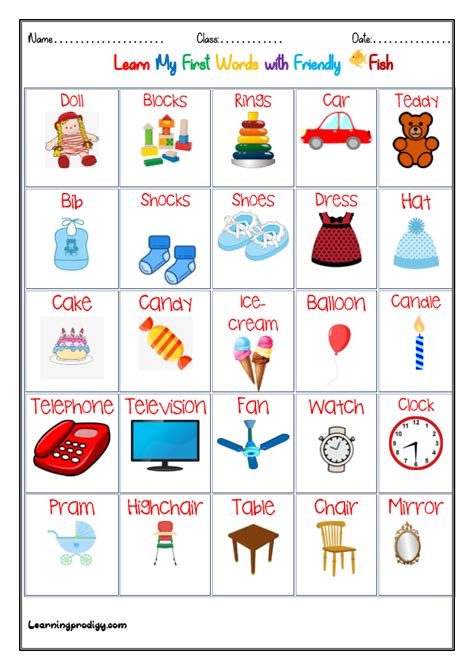 printable charts  kids archives page    learningprodigy