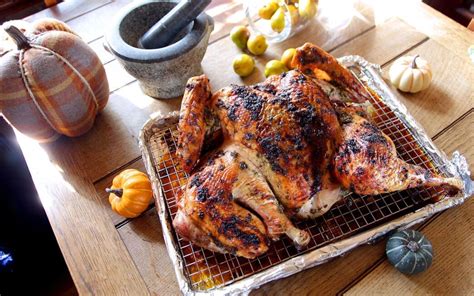 herb roasted spatchcocked turkey recipe los angeles times
