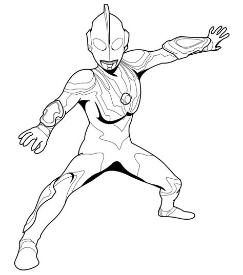 ultraman ribut coloring page  riderby  deviantart