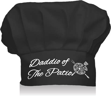 creatcabin funny chef hat daddio   patio chef hat adjustable